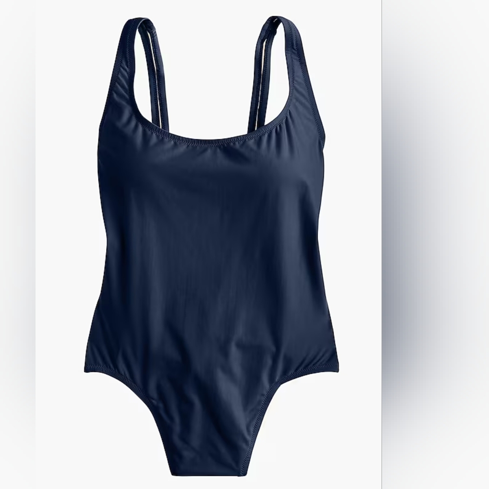 J. Crew Navy One-Piece Swimsuit